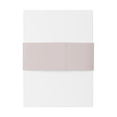 Chique roze gouden monogram bruiloft uitnodigingen wikkel (Achterkant Voorbeeld)