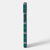 Chique Roze & Groen Plaid Device Hoesje (Achterkant / Links)