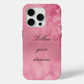 chique roze kant Case-Mate iPhone case (Achterkant)