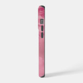 chique roze kant iPhone hoesje (Linkerkant)