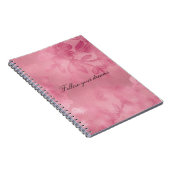 chique roze kant notitieboek (Rechterzijde)