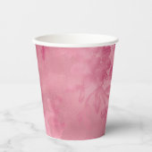 Chique Roze Kant Papieren Bekers (Voorkant)