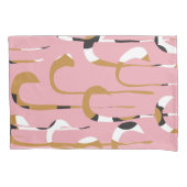 chique roze kussensloop (Voorkant-Links)