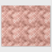 Chique roze lippen kus cadeaupapier (Vlak)