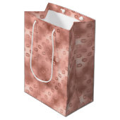 Chique roze lippen medium cadeauzakje (Voorkant Gekanteld)