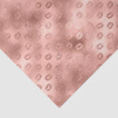 Chique roze lippen tissuepapier (Detail)