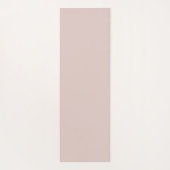 Chique Roze Monogram Roze Oversized Initialen Yogamat (Achterkant)