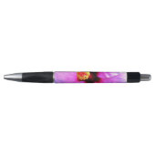Chique Roze Natuur Bloem  Bloesem Achtergrond Pen (Voorkant)