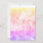 Chique roze paarse druppels glitter nieuwjaar kers (Achterkant)