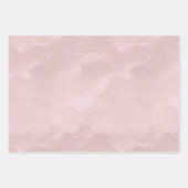 Chique roze parel bruidsfeest inpakpapier vel (Voorkant)