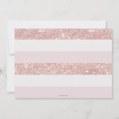 Chique roze pompoen 1e verjaardag meisje foto kaart (Achterkant)