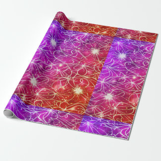 Chique roze print inpakpapier. cadeaupapier