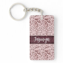 Chique roze roos blush glitterig marmer gepersonal