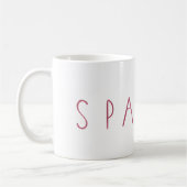 Chique Roze Sparkle Koffiemok (Links)