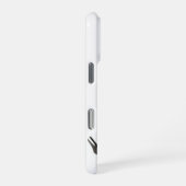 Chique Roze Streep Cocktail iPhone Hoesje (Rechterkant)