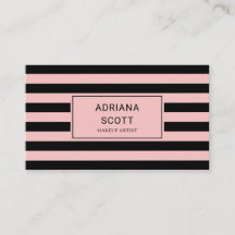 Chique Roze Streep Schoonheid Professional