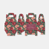 Chique roze verjaardagsfavorietendoos voor zoete t bedankdoosjes (Uitgevouwen)