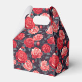 Chique roze verjaardagsgunstdoos voor kleine cadea bedankdoosjes (Achterkant)