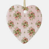 Chique Rozen Keramisch Ornament (Rechts)