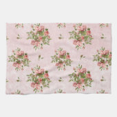 Chique Rozen Theedoek (Horizontaal)