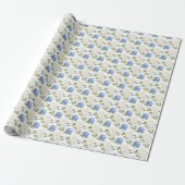 Chique Rozentuin Cadeaupapier (Uitgerold)