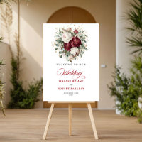 Chique Rustieke Bourgogne Bloemen Eucalyptus Welko