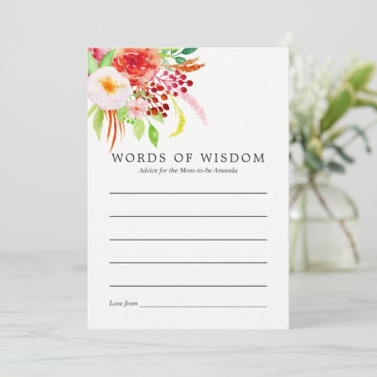  chique rustieke charme Baby shower advies (Staand voorkant)