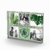 Chique salie groen beste vrienden voor altijd foto (Rechts)