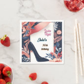 Chique schoen stijlvolle volwassen dames nacht 30e servet (Insitu)