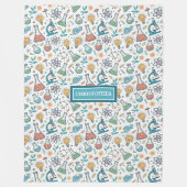 Chique schooldeken met pastelkleuren voor jongens fleece deken (Voorkant)