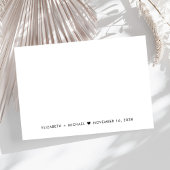 Chique Script bruiloft RSVP Kaartje
