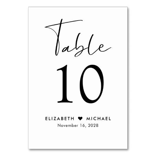 Chique Script Huwelijksreceptie Kaart (Achterkant)