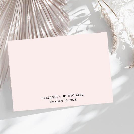 Chique Script Menu Keuze Roze Bruiloft RSVP