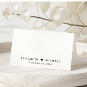 Chique Script Trouwtafel nummer Plaatskaartje