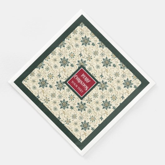 Chique  servetten met antiek stijl (Hoek)