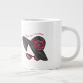 Chique Silhouet Grote Koffiekop (Rechts)
