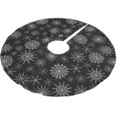 Chique Sneeuwstorm Kerstboom Rok (Gekanteld)