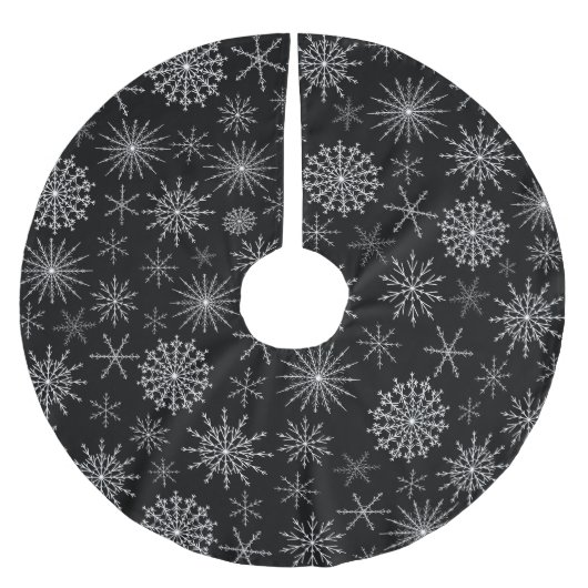 Chique Sneeuwstorm Kerstboom Rok (Voorkant)