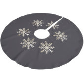 Chique Sneeuwvlok Kerstboom Rok (Gekanteld)