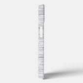 Chique statische textuur Case-Mate iPhone case (Achterkant / Rechts)