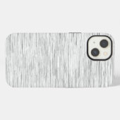 Chique statische textuur iPhone hoesje (Achterkant horizontaal)