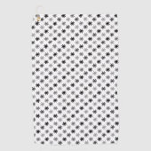 Chique sterretjes - Klassiek - Witte achtergrond Golfhanddoek (Voorkant)