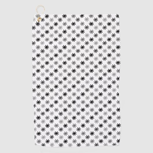 Chique sterretjes - Klassiek - Witte achtergrond Golfhanddoek (Voorkant)
