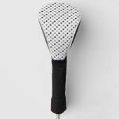 Chique sterretjes - Klassiek - Witte achtergrond Golfheadcover (Voorkant)