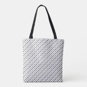 Chique sterretjes - Klassiek - Witte achtergrond Tote Bag (Achterkant)