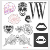 CHIQUE STICKERS (Vel)