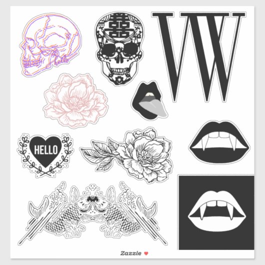 CHIQUE STICKERS (Vel)