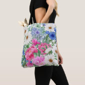  chique stijlvolle bloemen Moederdag Tote Bag (Dichtbij)