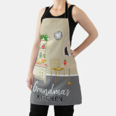 Chique stijlvolle 'Grootmoeders Keuken' Schort (Insitu)