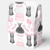 Chique stijlvolle meisjes hoge hakken Mode Bedankdoosjes (Geopend)